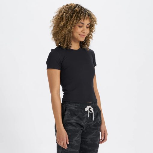 Woman's Pose Fitted Tee Shirt - Image 2