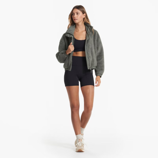 Women's Cozy Sherpa Jacket - Image 4
