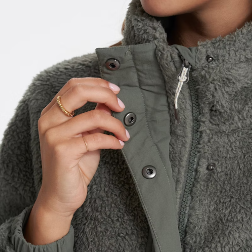 Women's Cozy Sherpa Jacket - Image 6