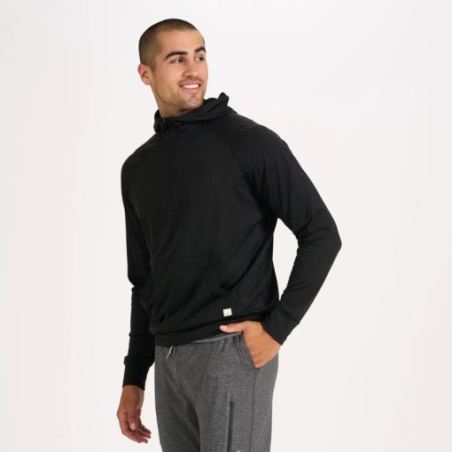 Men's Ponto Performance Half Zip Hoodie - Image 2